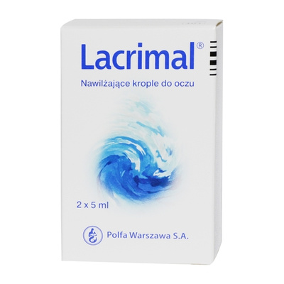 Lacrimal Krople do oczu 2x5 ml