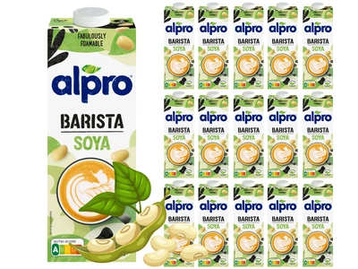 Alpro Napój sojowy Barista ZESTAW 16 x 1 L