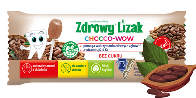 Zdrowy lizak dla dzieci mniam mniam z WITAMINAMI różne smaki mix ZESTAW 8 sztuk