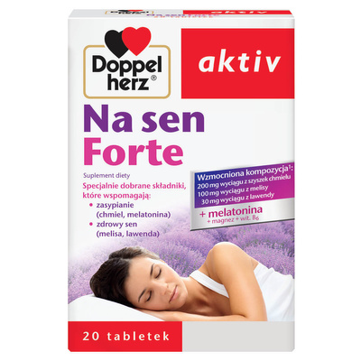 Doppelherz aktiv na sen Forte 20 tabletek