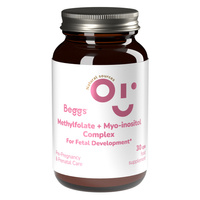 Beggs Methylfolate + myo-inositol COMPLEX planowanie ciąży kwas foliowy 30 kapsułek