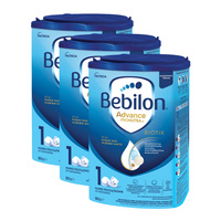 Bebilon 1 Advance Pronutra BIOTIK 800 mleko początkowe od urodzenia ZESTAW 3 x 800 g