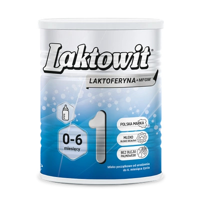 Laktowit 1 LAKTOFERYNA+MFGM mleko początkowe od urodzenia 400 g