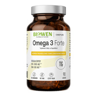 Biowen Omega 3 Forte EPA 1000 mg WSPARCIE MÓZG SERCE 90 kapsułek