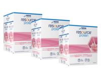 Nestlé Resource Protein Preparat odżywczy w płynie smak truskawkowy 12 x 200 ml