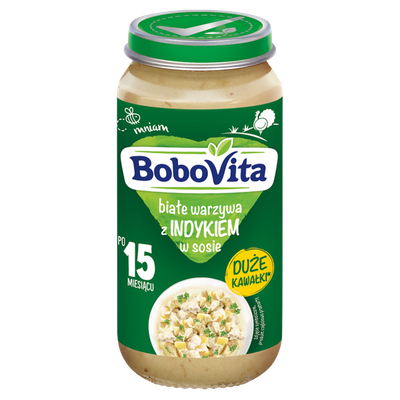 BoboVita Zestaw Mix-1 Obiadków po 15 miesiącu 12x250g		