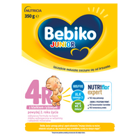 Bebiko Junior 4R Odżywcza formuła na bazie mleka dla dzieci powyżej 2. roku życia 350 g