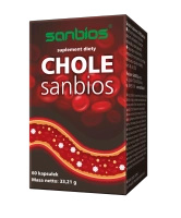 Sanbios Chole Sanbios CHOLESTEROL MIAŻDŻYCA 60 kapsułek