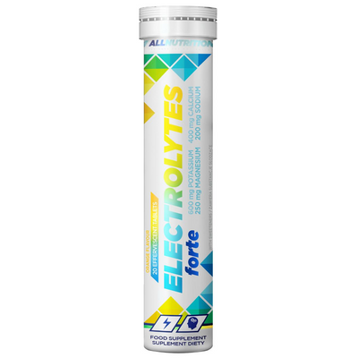Allnutrition elektrolity Forte NAWODNIENIE SMAK POMARAŃCZOWY ZESTAW 3 x 20 tabletek musujących