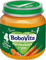 BoboVita Marchewkowa z ryżem po 4 miesiącu 125 g