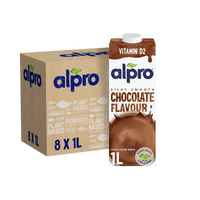 Alpro napój sojowy czekoladowy ZESTAW  8x1L