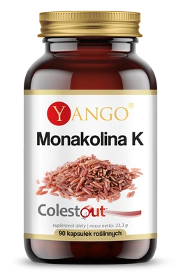 Yango Monakolina K Czerwone drożdże 90 kapsułek
