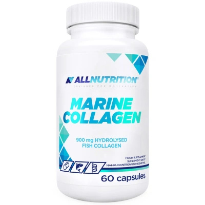 Allnutrition marine collagen hydrolizowany kolagen rybi 60 kapsułek
