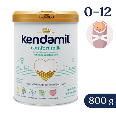 Kendamil Comfort pokarm dla niemowląt na kolki lub zaparcia 800 g