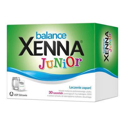 Xenna Balance Junior zaparcia u dzieci 30 saszetek