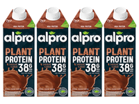 Alpro Napój sojowy o smaku czekoladowym proteinowy wysokobiałkowy ZESTAW 4 x 750 ml