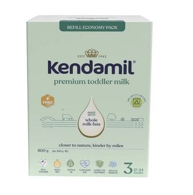 Kendamil Premium Box 3 od 1 roku życia 600 g + PRÓBKA PIELUCHY MOOMIN GRATIS!