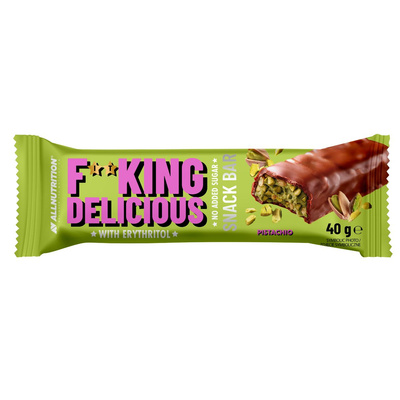 Allnutrition Fitking Snack Bar batonik bez dodatku cukru PISTACJA 40 g