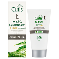 Cutis ŁUSZCZYCA maść konopna 20% + CBD 120 ml