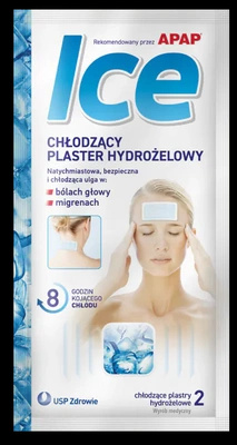 Apap Ice Chłodzący plaster hydrożelowy 2 sztuki