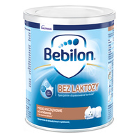 Bebilon bez laktozy mleko początkowe od urodzenia 400 g