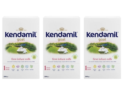 Kendamil Kozie mleko początkowe od urodzenia ZESTAW 3 x 500 g