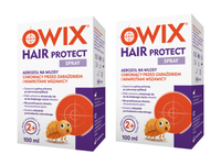 Owix Hair Protect spray na włosy chroniący przed wszawicą ZESTAW 2 x 100 ml