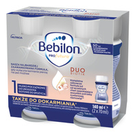 Bebilon Profutura Duobiotik 1 Mleko początkowe w płynie od urodzenia 2 x 70 ml