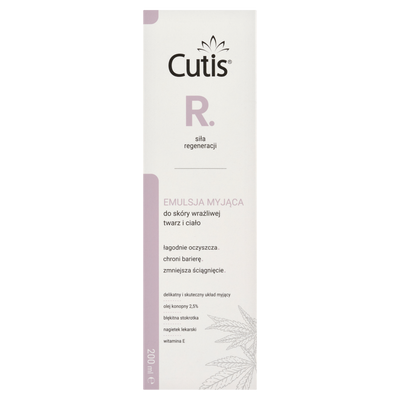 Cutis Mini Derm emulsja micelarna do mycia ciała i włosów od 1 dni życia 200 ml