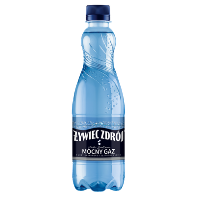 Żywiec Zdrój Mocny Gaz Woda źródlana ZESTAW 12 x 500 ml
