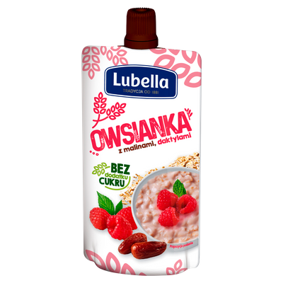 Lubella Owsianka z malinami daktylami 100 g