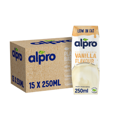 Alpro Napój sojowy o smaku waniliowym 15x250ml