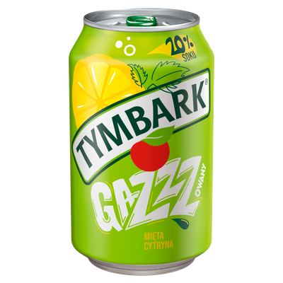 Tymbark Gazzzowany Napoj gazowane MIX różne smaki ZESTAW 9 x 330 ml