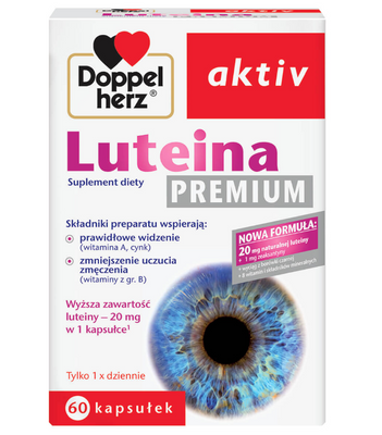 Doppelherz aktiv Luteina PREMIUM 60 kapsułek