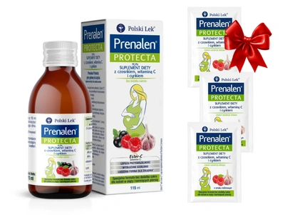 Prenalen Protecta bez dodatku cukrów płyn ODPORNOŚĆ 115 ml + 3 saszetki GRATIS!