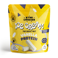Star Candies liofilizowane lody waniliowe proteinowe FIT PRZEKĄSKA MAŁO KALORII 16 g