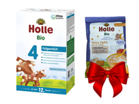 Holle mleko następne 4 BIO dla niemowląt od 12 miesiąca życia 600 g + GRATIS!