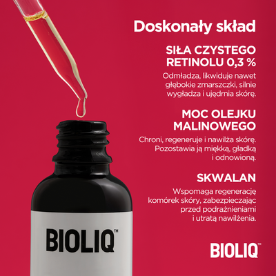 Bioliq Pro odmładzające serum z retinolem na noc 20 ml