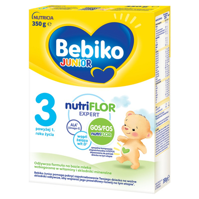 Bebiko Junior 3 Mleko powyżej 1 roku życia 350g