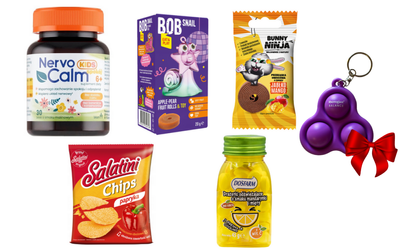 Nervo Calm Kids ŻELKI o smaku malinowym dla dzieci i zdrowe słodycze do szkoły + GRATIS!