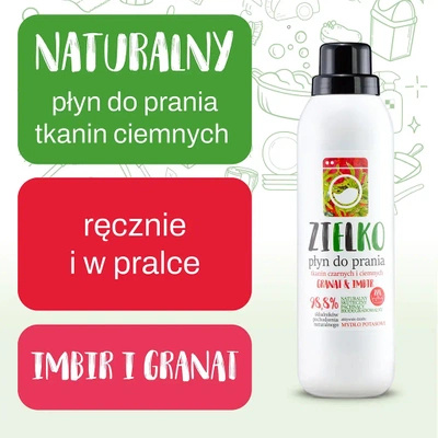 ZIELKO Płyn do prania tkanin czarnych i ciemnych 1000 ml