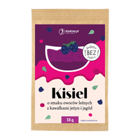 Krukam kisiel o smaku OWOCÓW LEŚNYCH Z KAWAŁKAMI JEŻYN I JAGÓD bez cukru 38 g