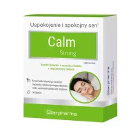 Starpharma calm strong uspokojenie wspiera spokojny sen 30 tabletek