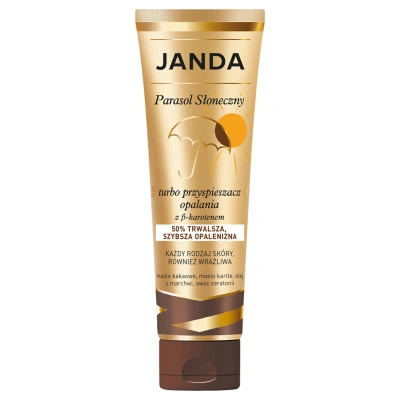 Janda Parasol Słoneczny Turbo przyspieszacz opalania z beta-karotenem 150 ml