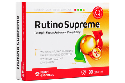 SUPREME Rutino uklad odpornościowy naczynia krwionośne 90 tabletek