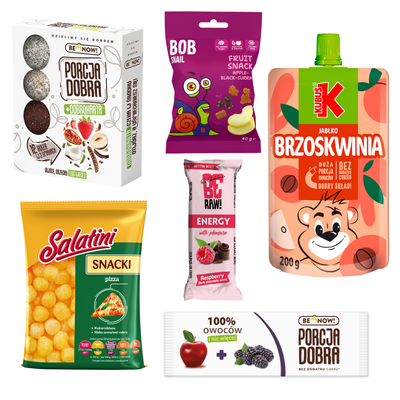 Zdrowy Start Roku Szkolnego – Naturalne Słodycze w Zestawie 6 sztuk