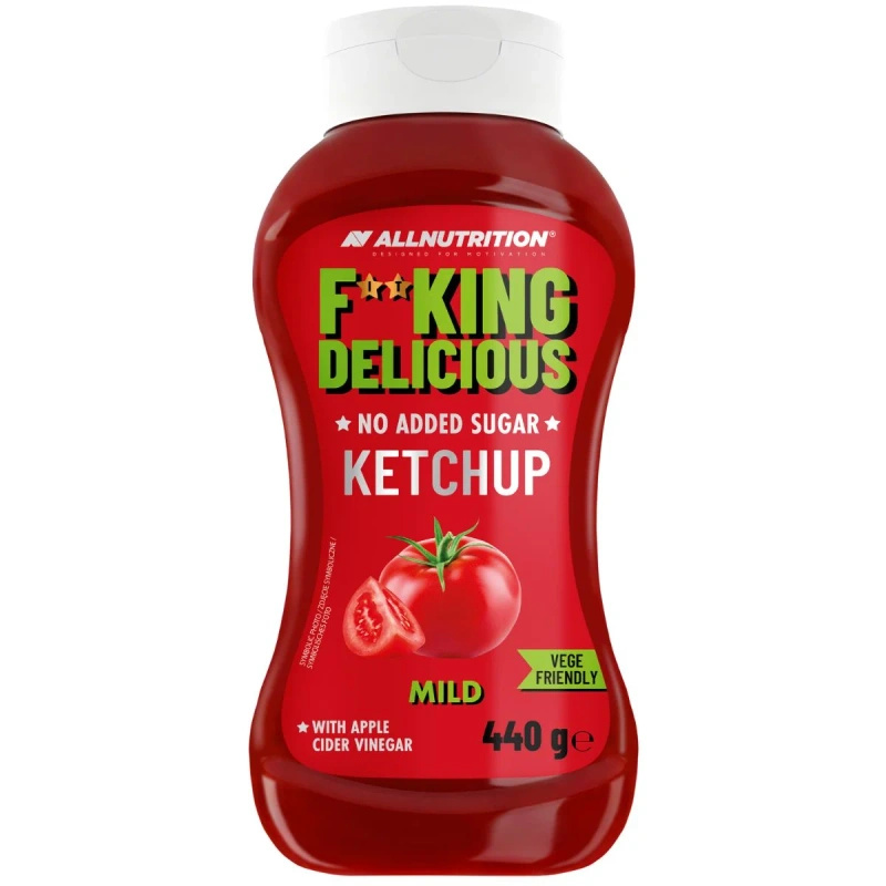 Allnutrition Fitking fit ketchup bez dodatku cukru ŁAGODNY 440 g
