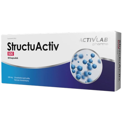 ActivLab StructuActiv 500 mg ZWYRODNIENIA stawy kości 60 kapsułek