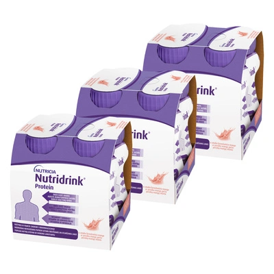 Nutridrink Protein o smaku brzoskwinia - mango ZESTAW 12 x 125 ml
