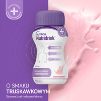 Nutridrink o smaku truskawkowym ZESTAW 12 x 125 ml